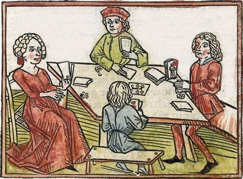 Medieval Gambling Games Dice and Street games.